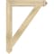 Ekena Millwork Traditional Arts & Crafts Rough Sawn Bracket, Douglas Fir, 4"W x 28"D x 36"H BKT04X28X36TRA03RDF - alternate 3